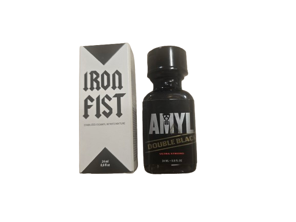 Iron Fist and Amy Double Black TWIN Pack, 24 Ml