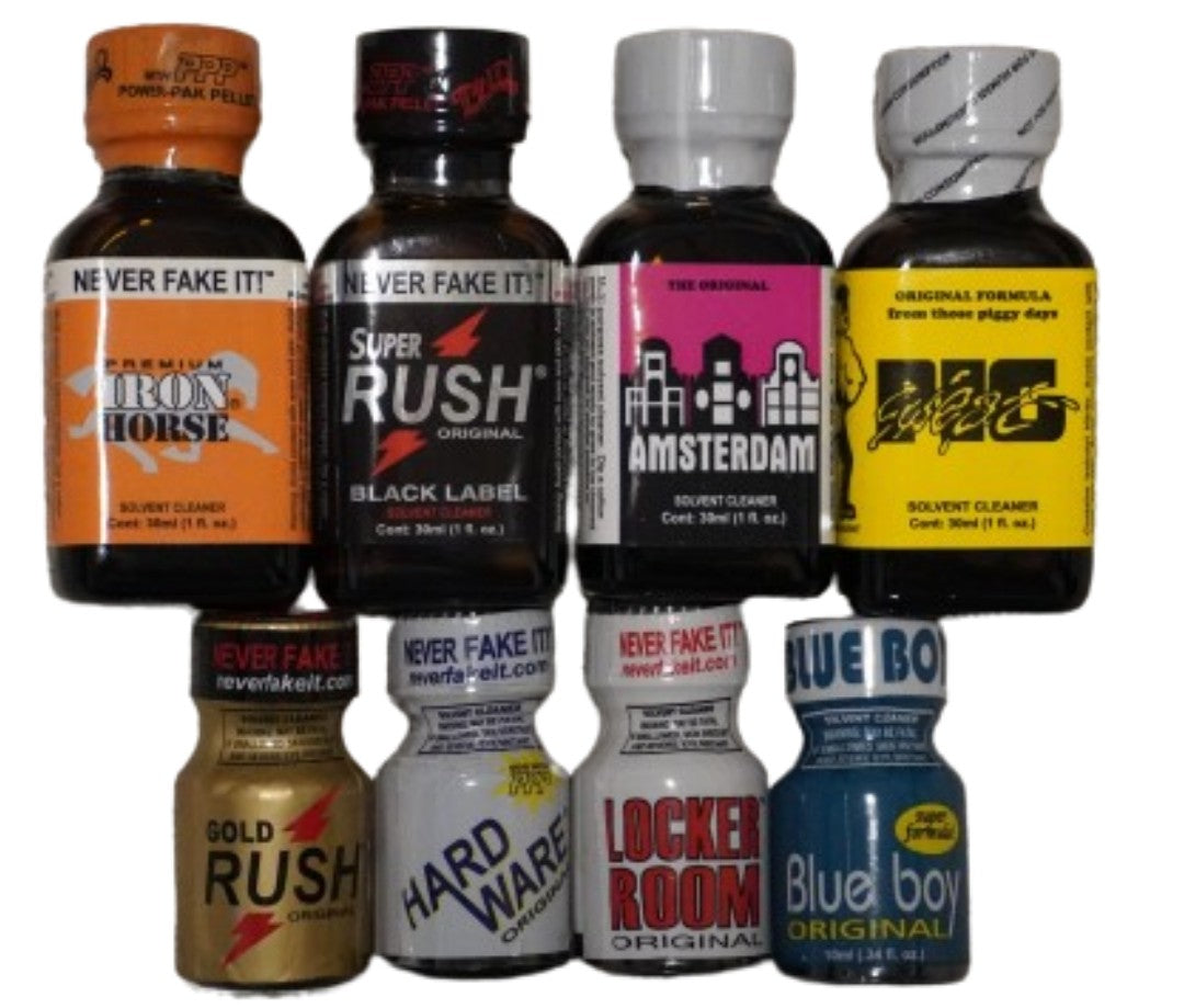 Rainbow Roll (4 Large, 4 Small PWD Solvents)